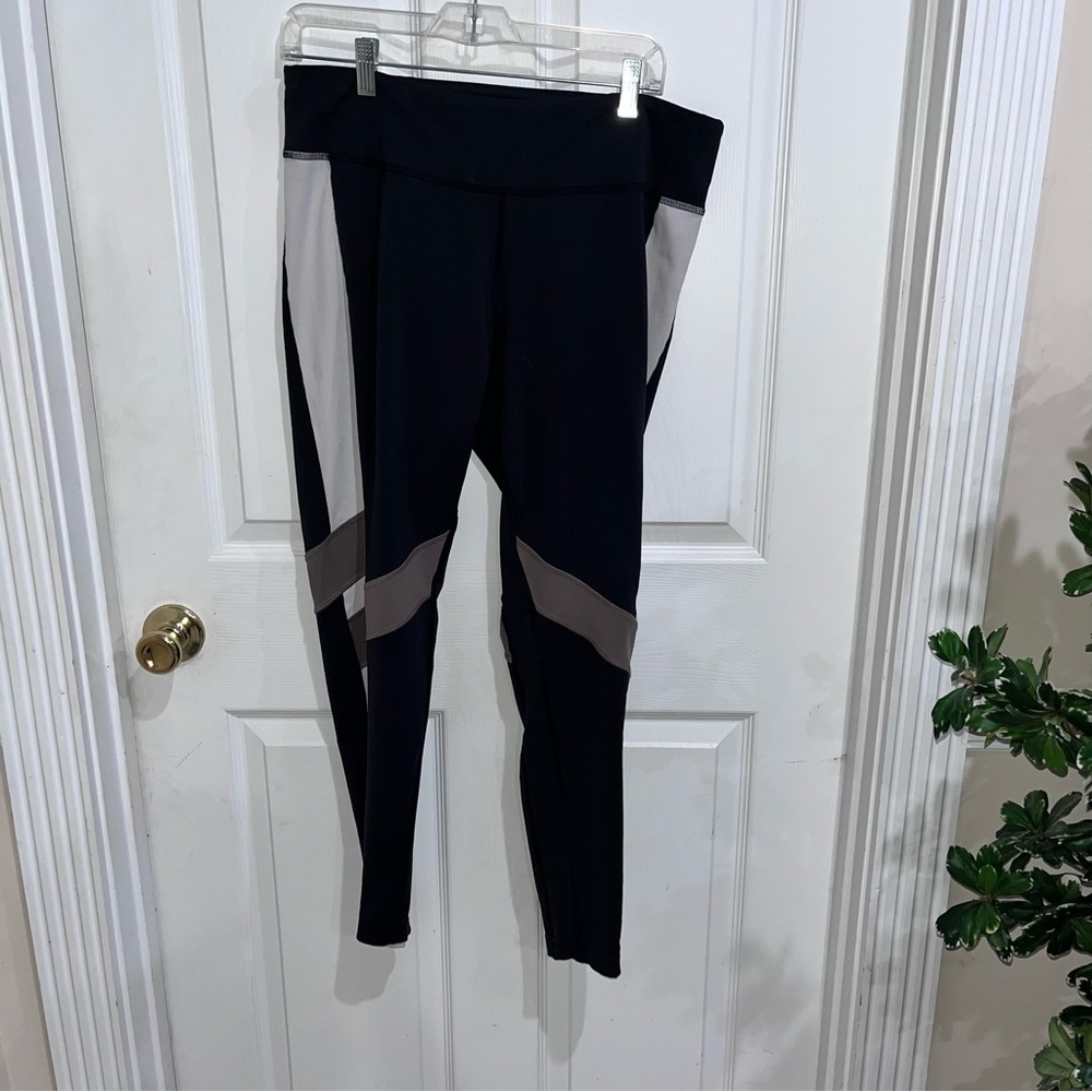 Black and Gray Leggings
